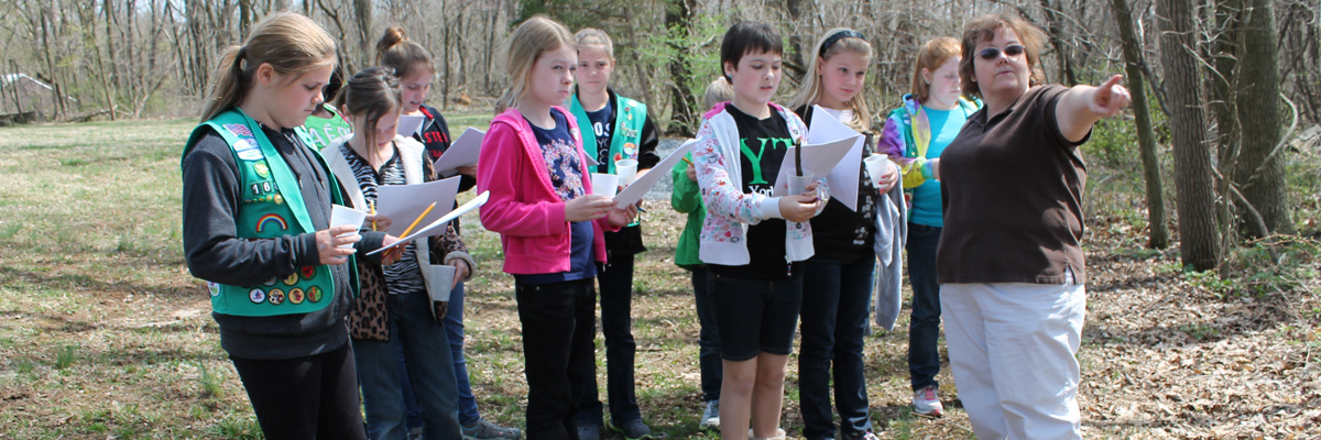 girl scout groups welcome at Echo Dell